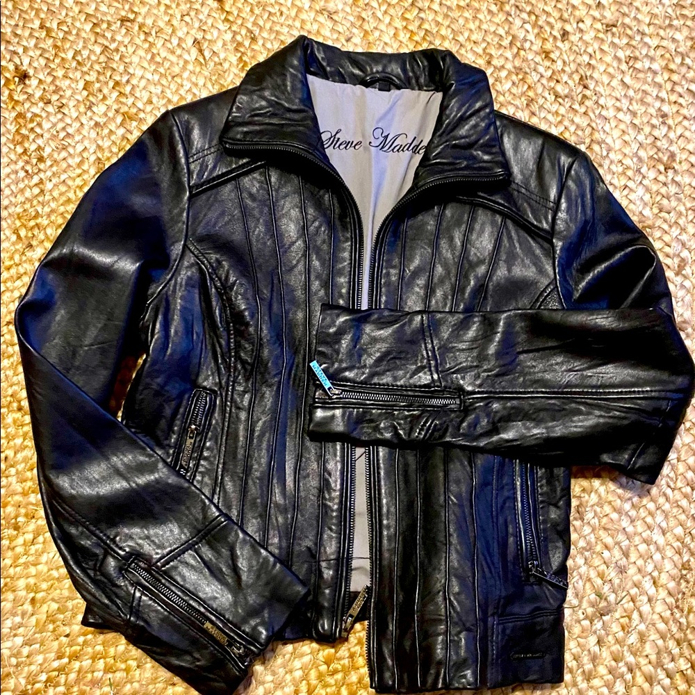 Leather jacket
